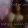 Mature woman hidden camera