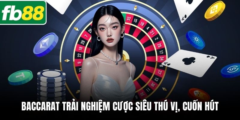 Baccarat trải nghiệm cược siêu thú vị, cuốn hút