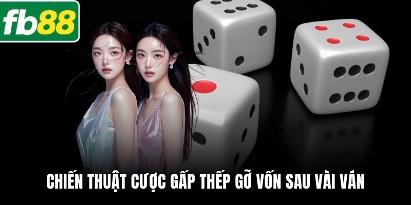 Chiến thuật cược gấp thếp giúp bet thủ gỡ vốn sau vài ván