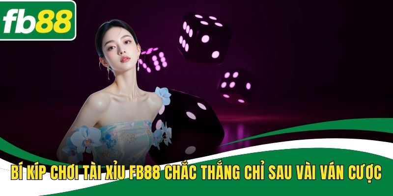 Bí Kíp Chơi Tài Xỉu FB88 Chắc Thắng Chỉ Sau Vài Ván Cược